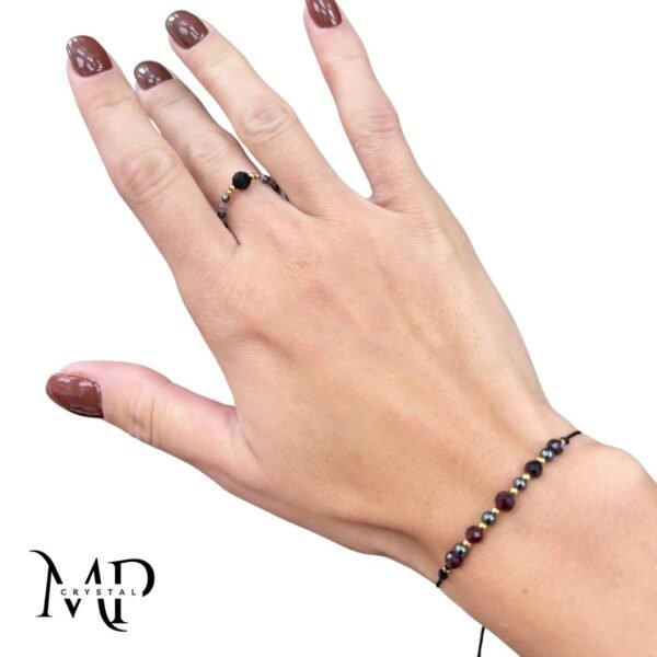January Birthstone Bracelet - Image 3