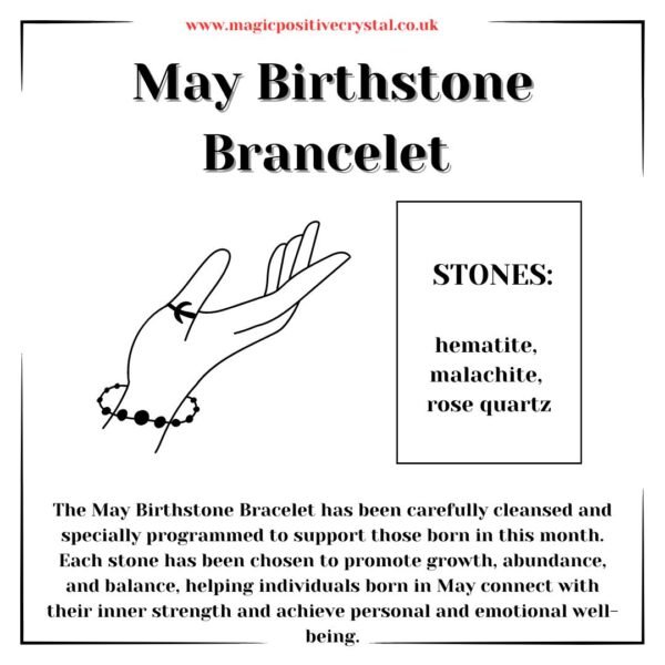 May Birthstone Bracelet