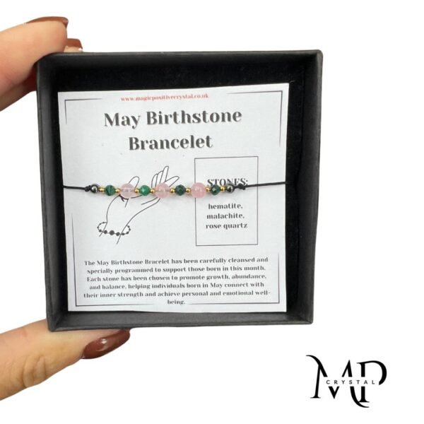 May Birthstone Bracelet