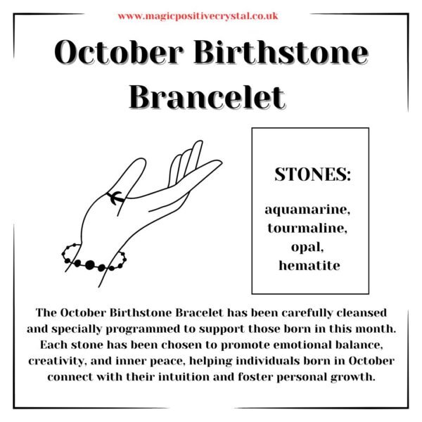 October Birthstone Bracelet