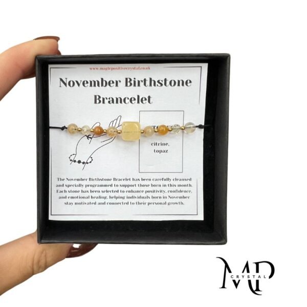 November Birthstone Bracelet