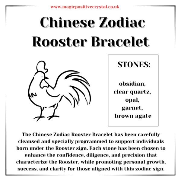 Chinese Zodiac Rooster Bracelet - Image 6