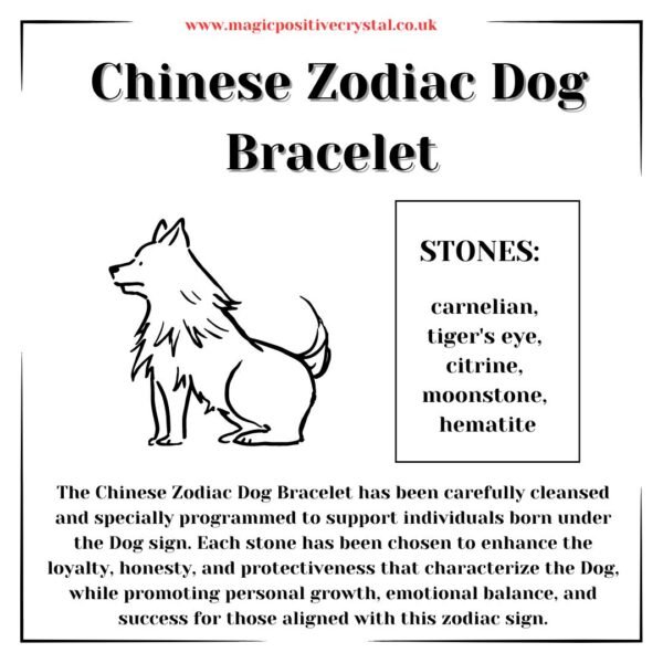 Chinese Zodiac Dog Bracelet