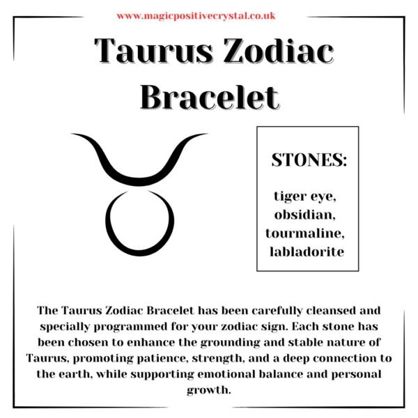 Taurus Zodiac Bracelet