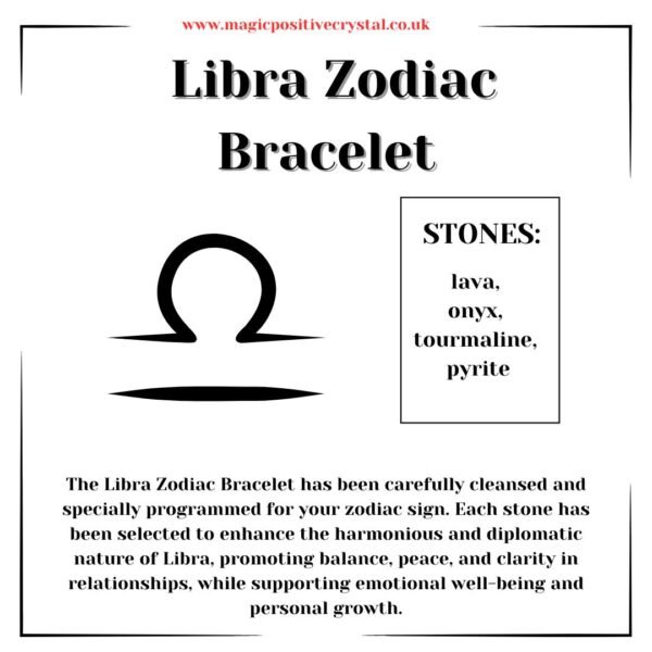 Libra Zodiac Bracelet