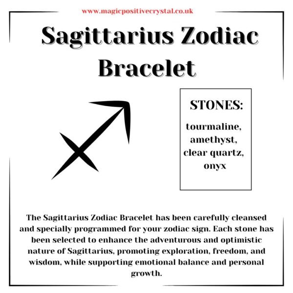 Sagittarius Zodiac Bracelet