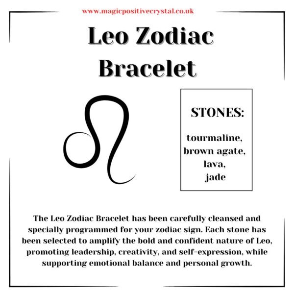 Leo Zodiac Bracelet