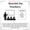 Bracelet for Teachers