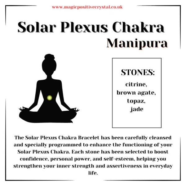 Solar Plexus Chakra Bracelet - Image 9