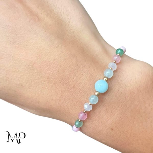 A spring-season bracelet